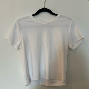 Aritzia Sunday Best Little Ribbed T-shirt